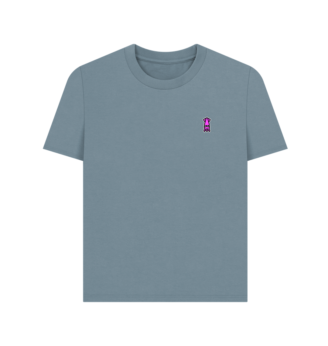 Stone Blue Printed T-shirt