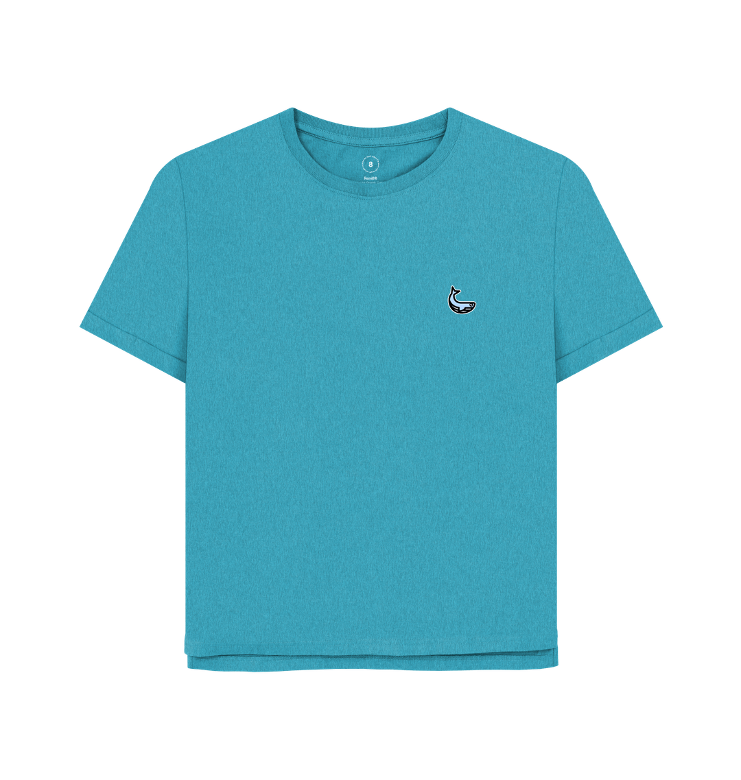 Ocean Blue Printed T-shirt