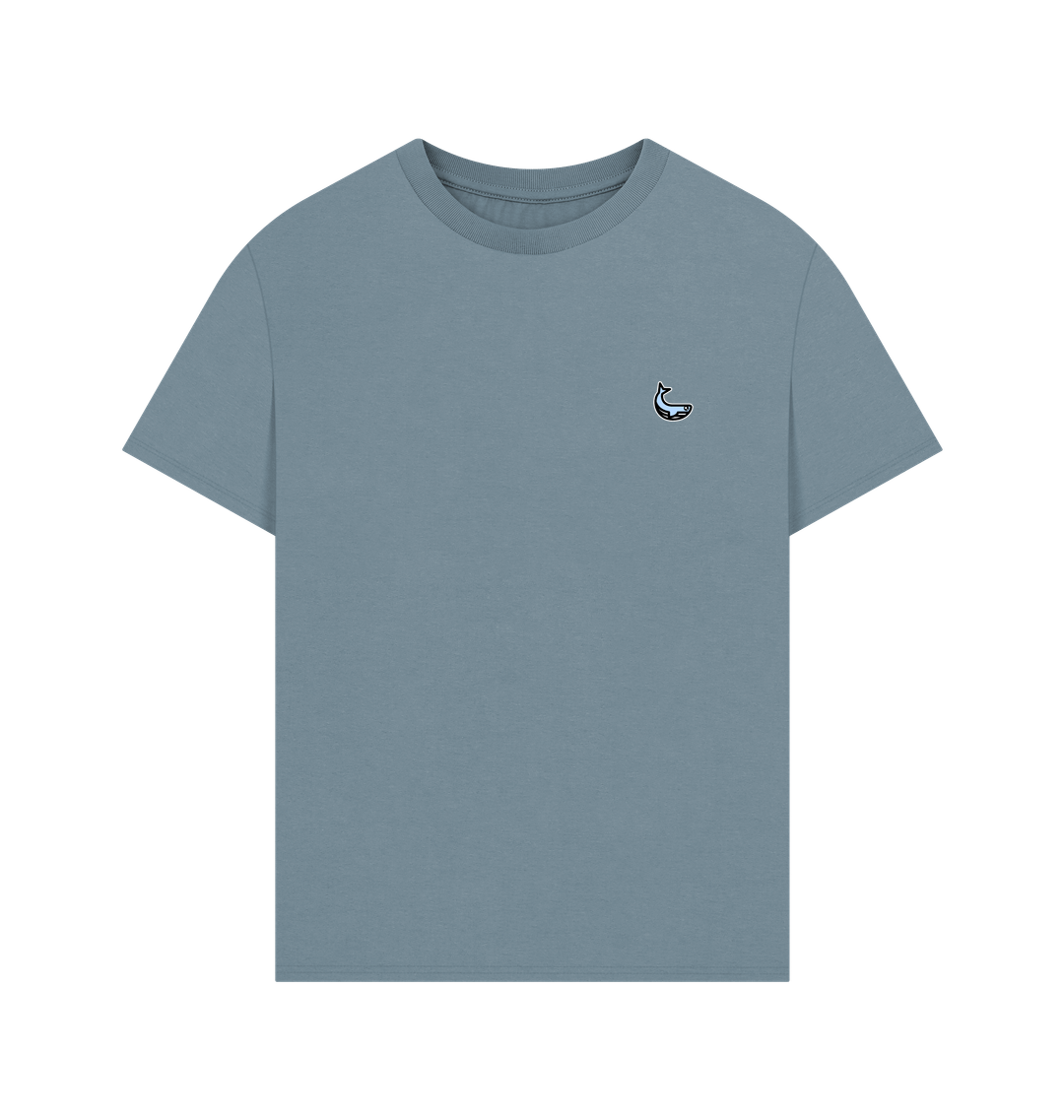 Stone Blue Printed T-shirt