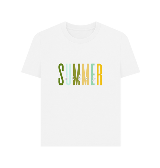 White Printed T-shirt