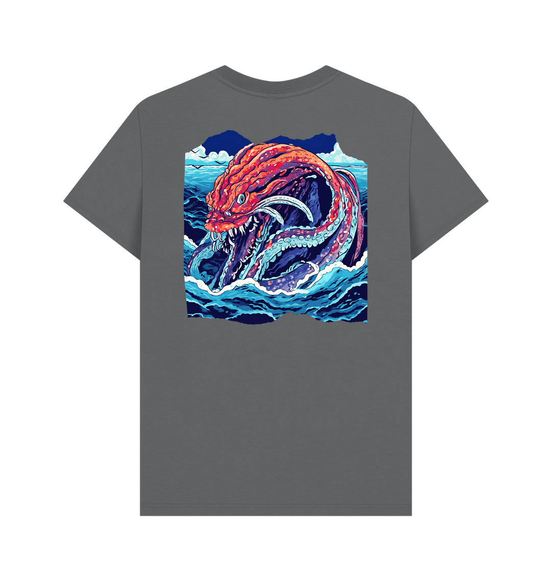 Slate Grey Printed T-shirt