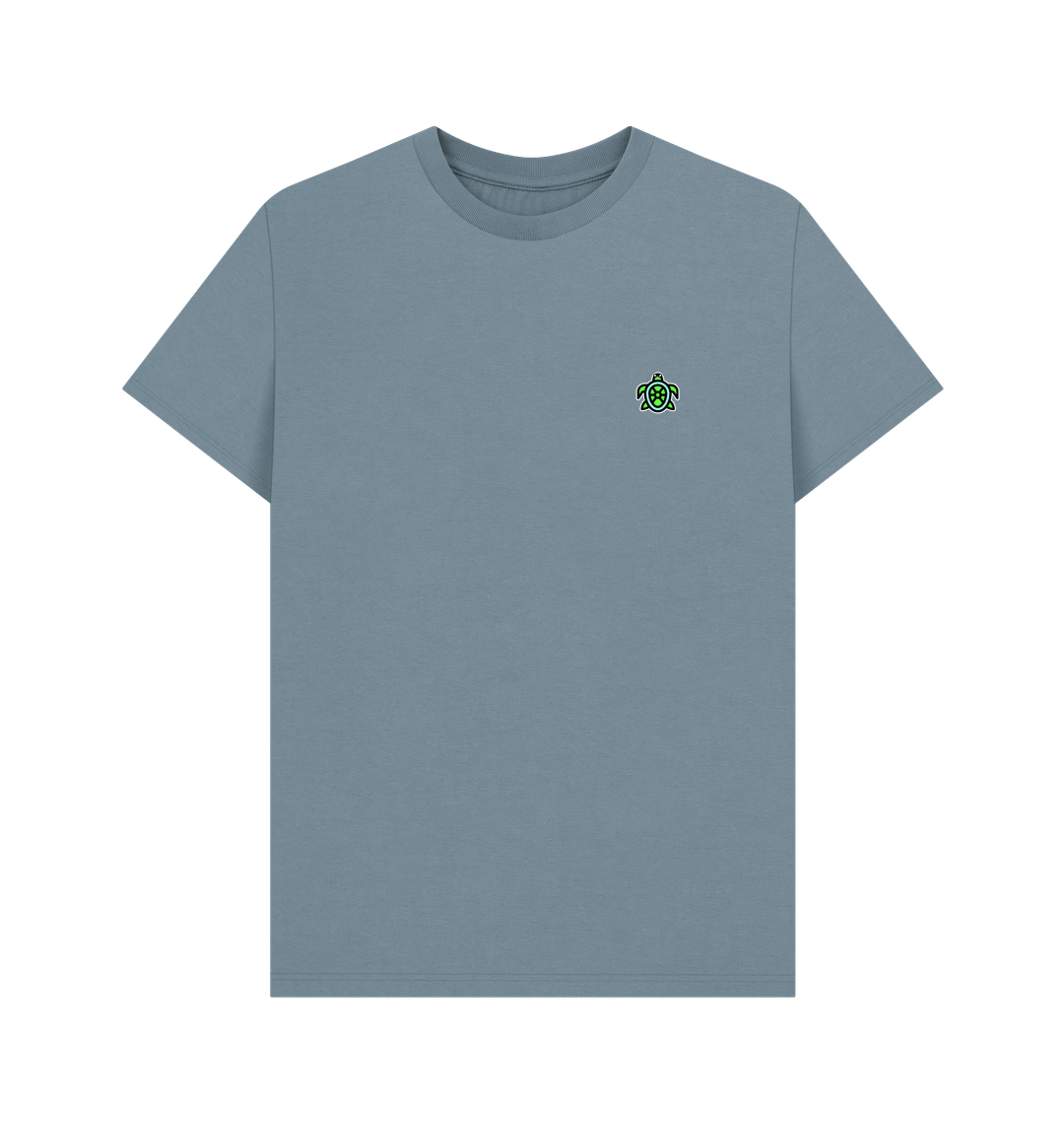 Stone Blue Printed T-shirt