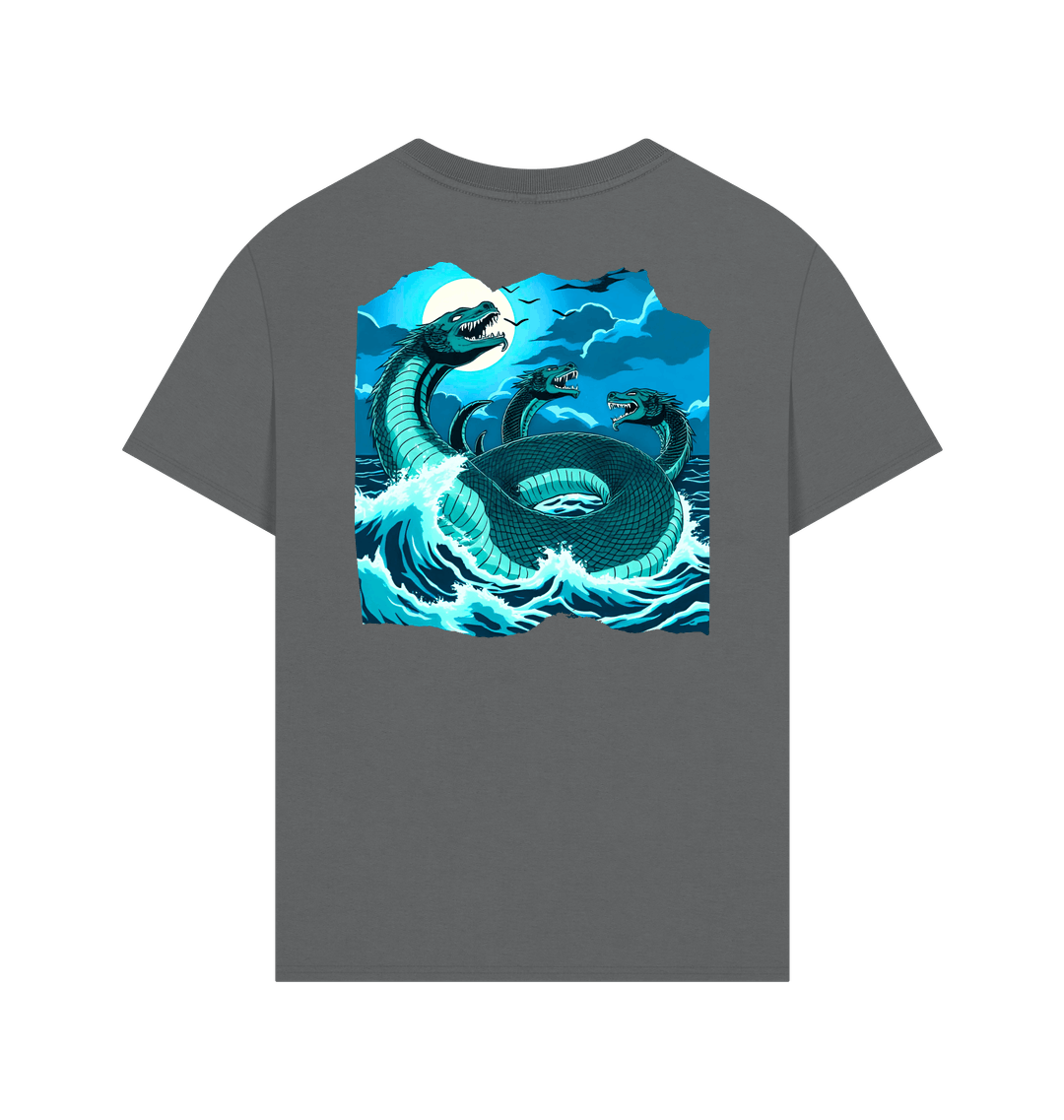 Slate Grey Printed T-shirt