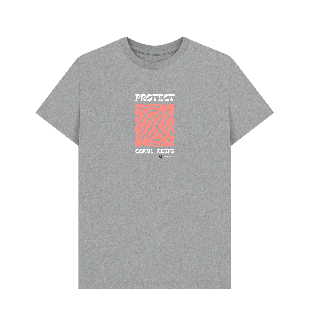 Athletic Grey Printed T-shirt