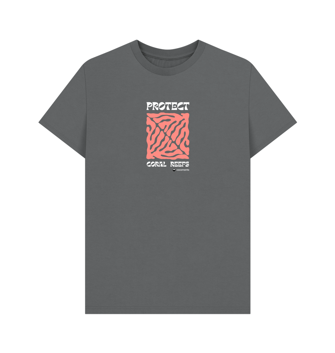 Slate Grey Printed T-shirt