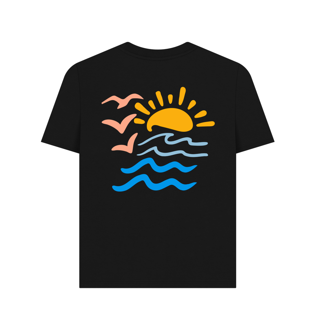 Black Printed T-shirt