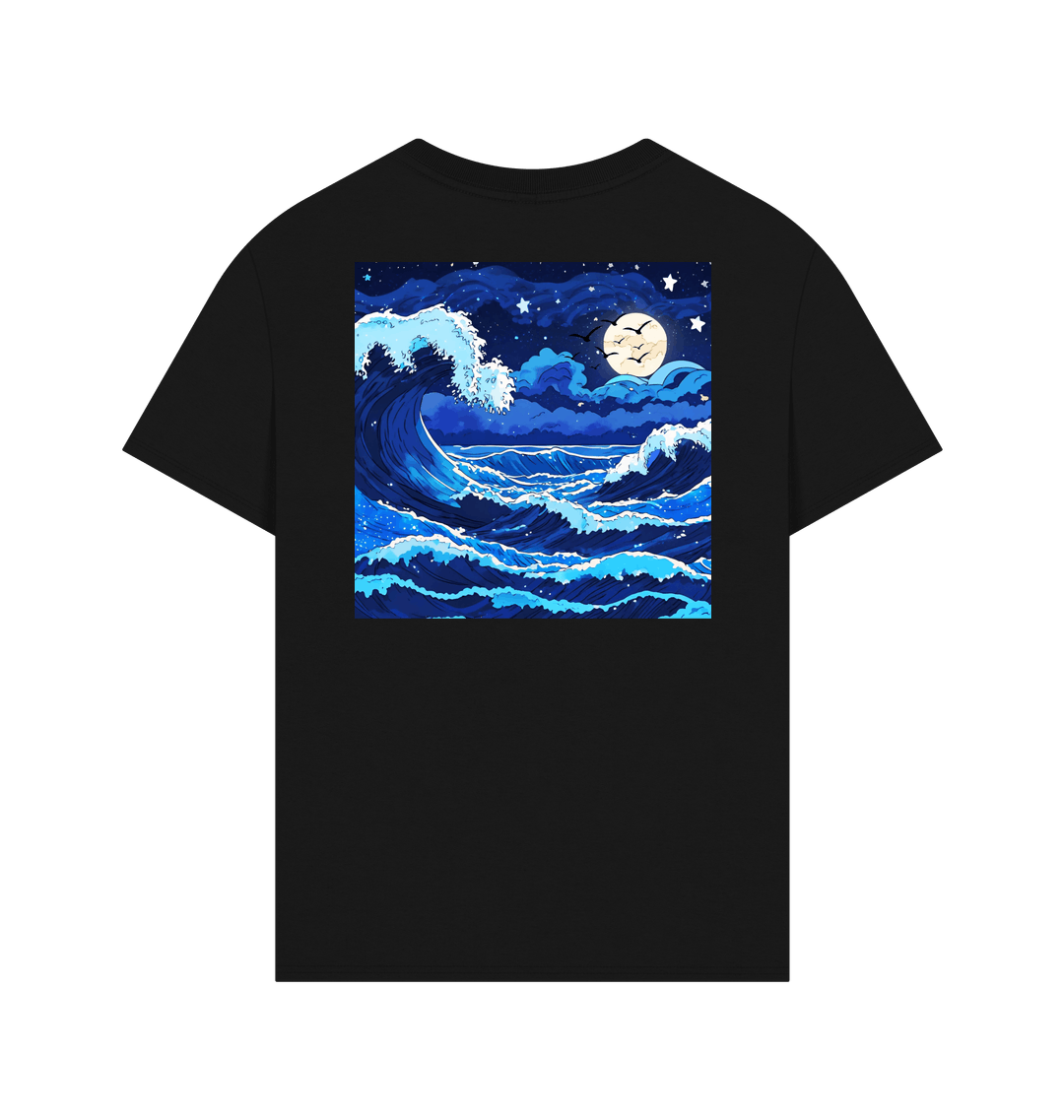 Black Printed T-shirt