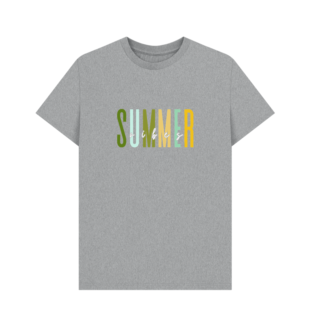 Athletic Grey Printed T-shirt