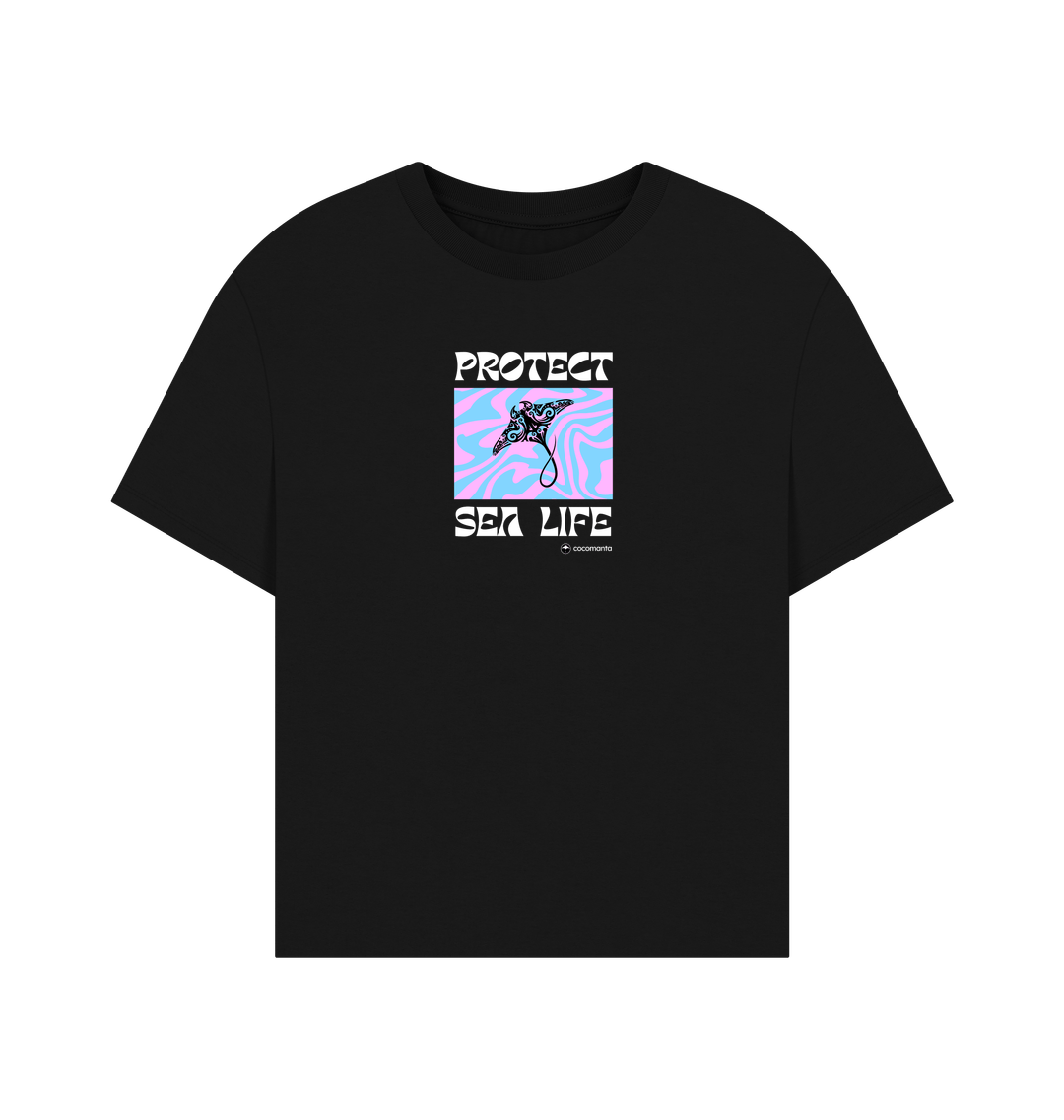 Black Printed T-shirt