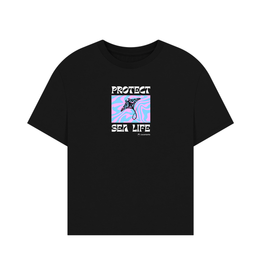 Black Printed T-shirt
