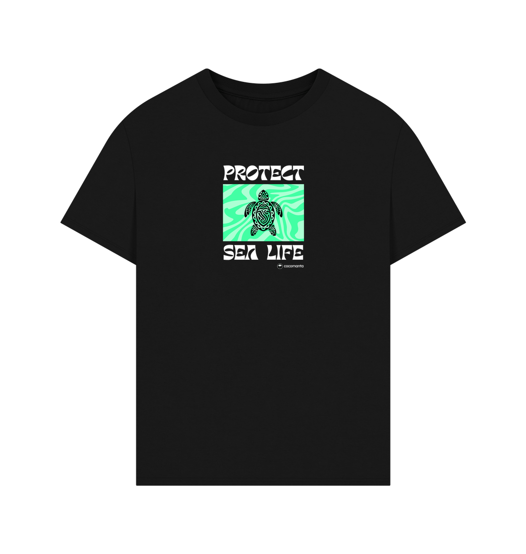 Black Printed T-shirt