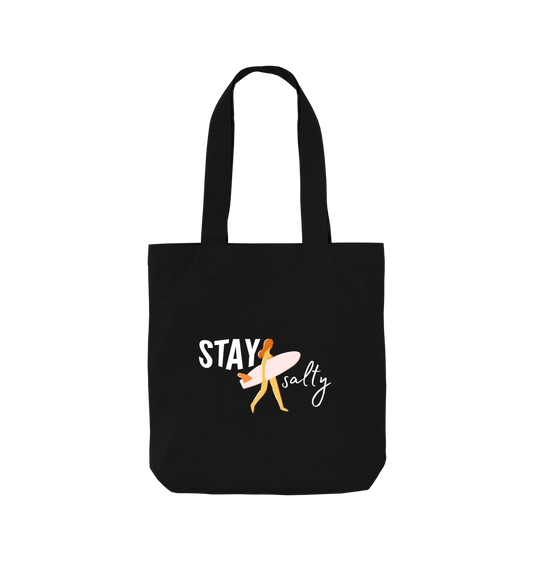 Black Printed Bag
