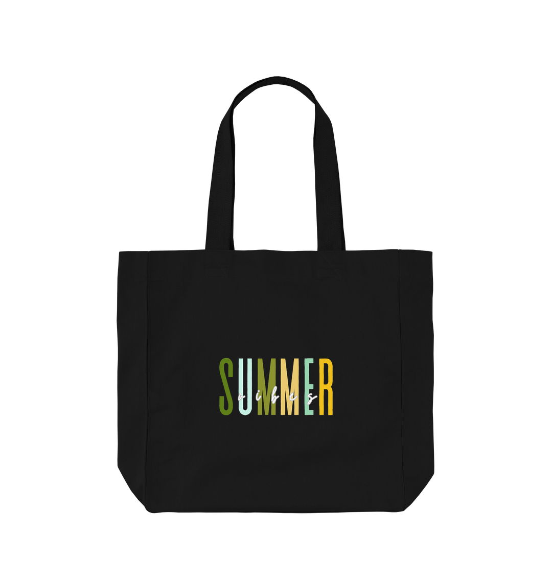 Black Printed Bag
