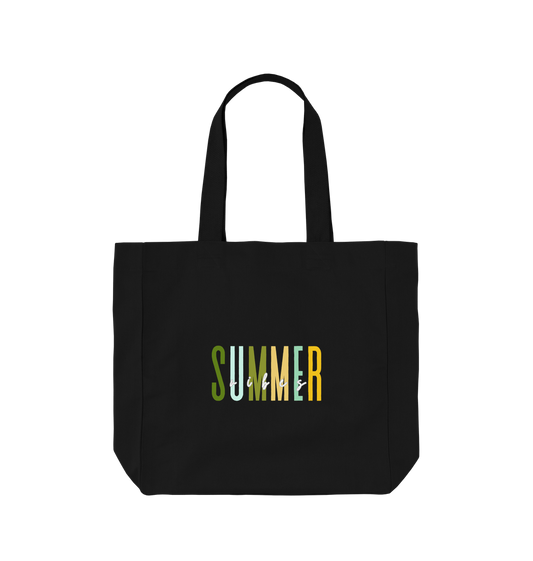 Black Printed Bag