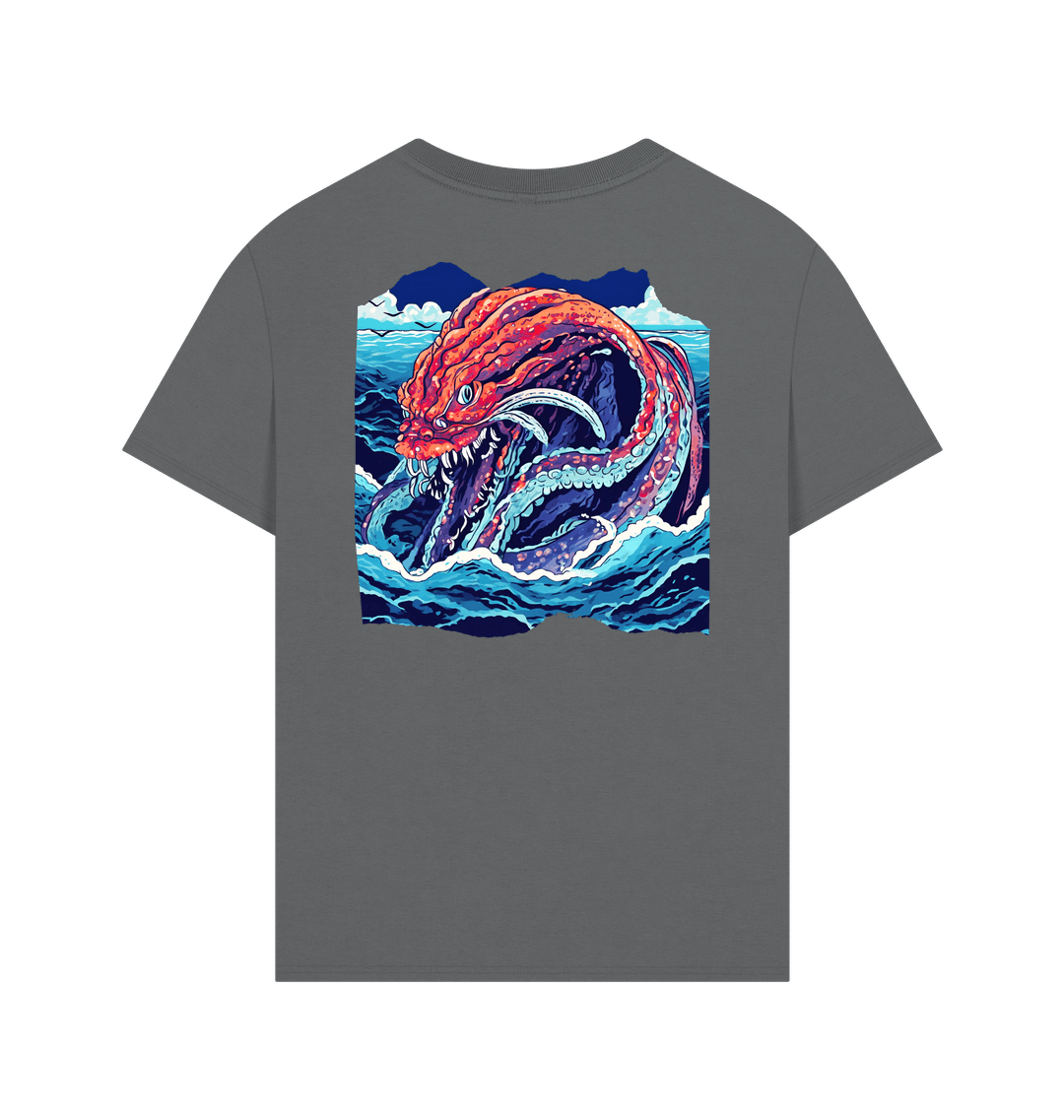 Slate Grey Printed T-shirt