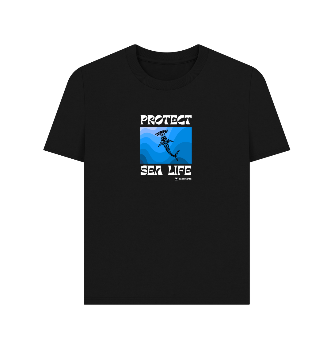 Black Printed T-shirt