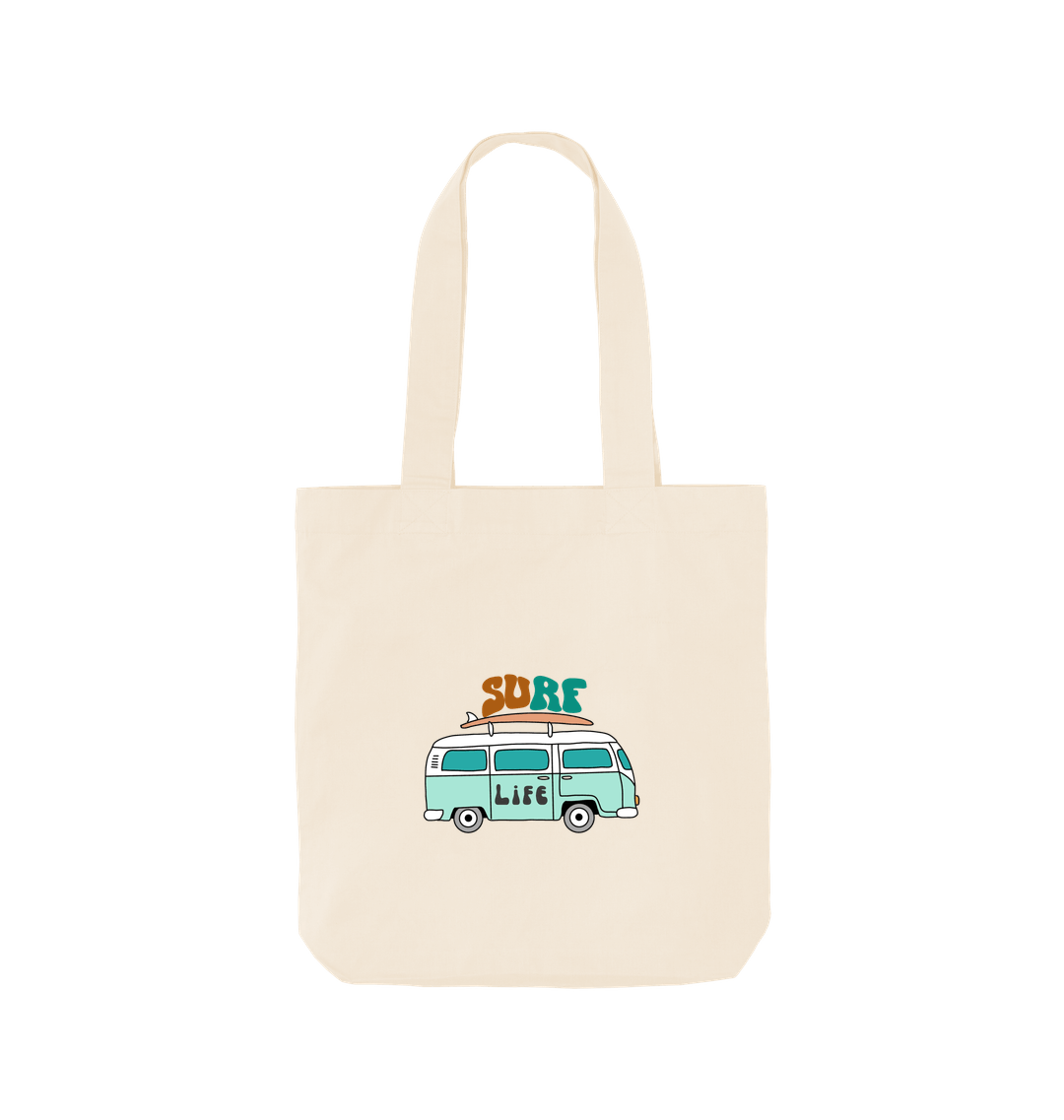 Natural Printed Bag