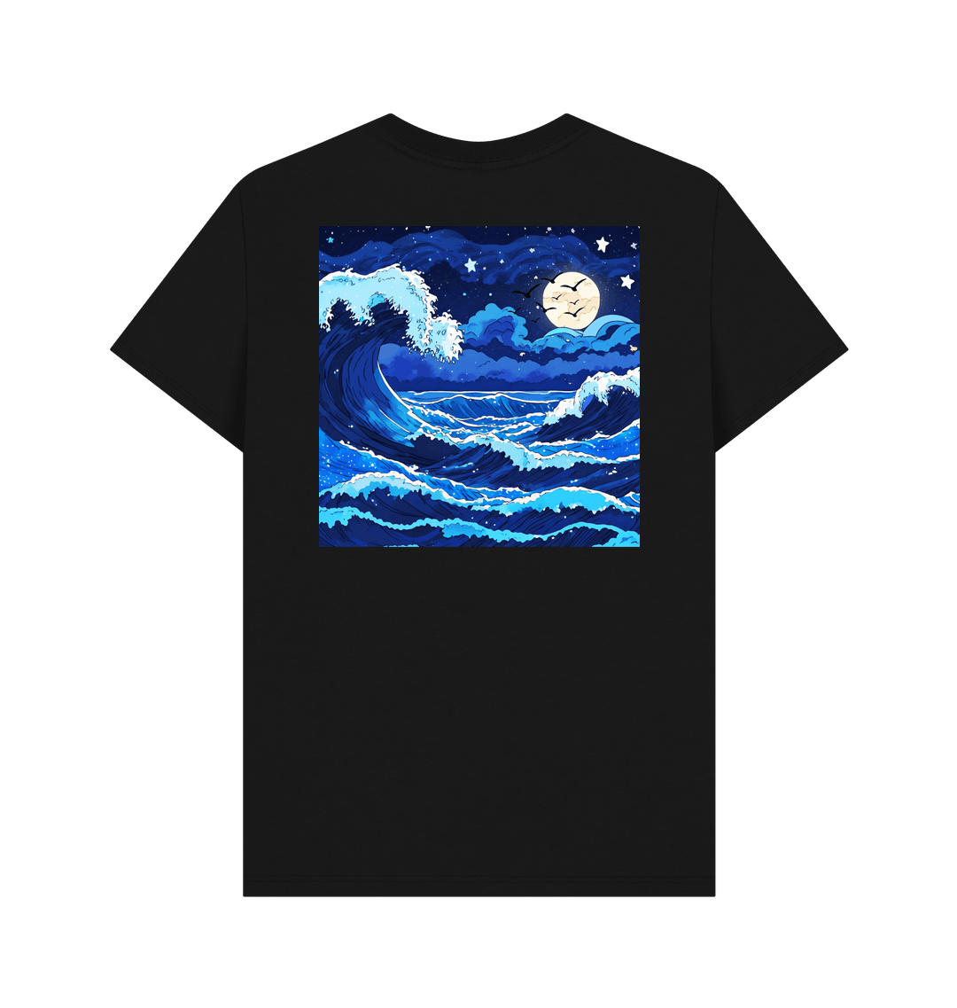 Black Printed T-shirt