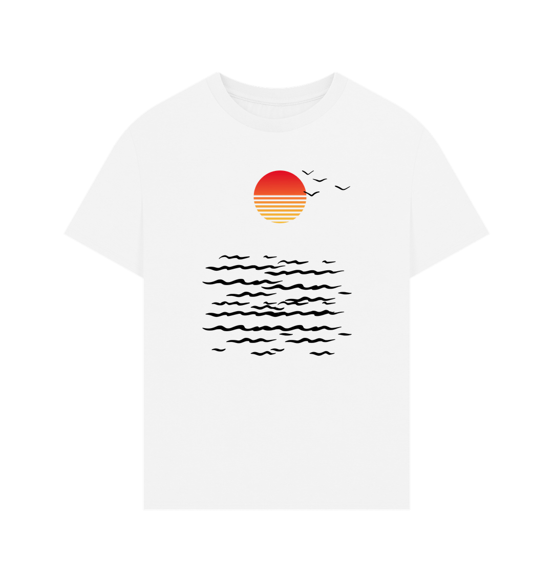 White Printed T-shirt