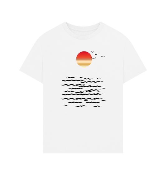 White Printed T-shirt