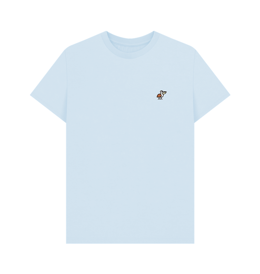 Sky Blue Printed T-shirt