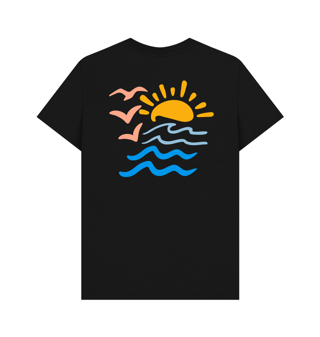 Black Printed T-shirt