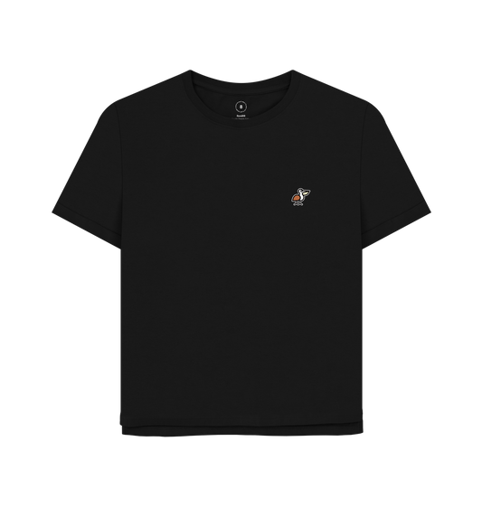 Black Printed T-shirt