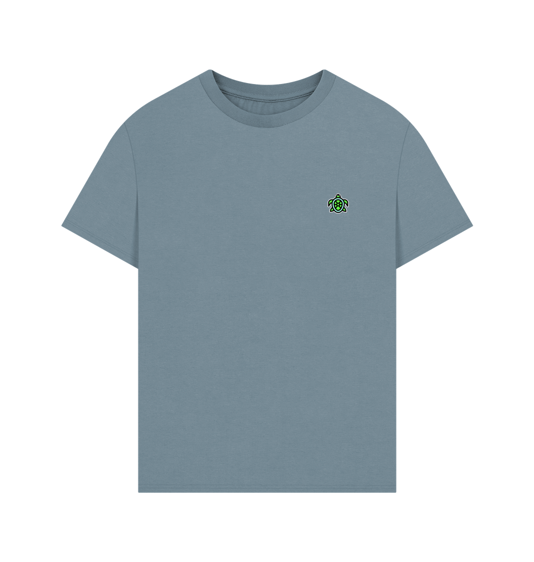 Stone Blue Printed T-shirt
