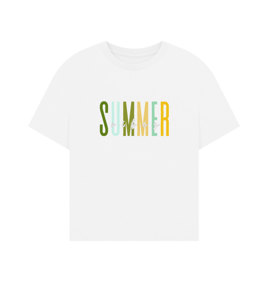 White Printed T-shirt