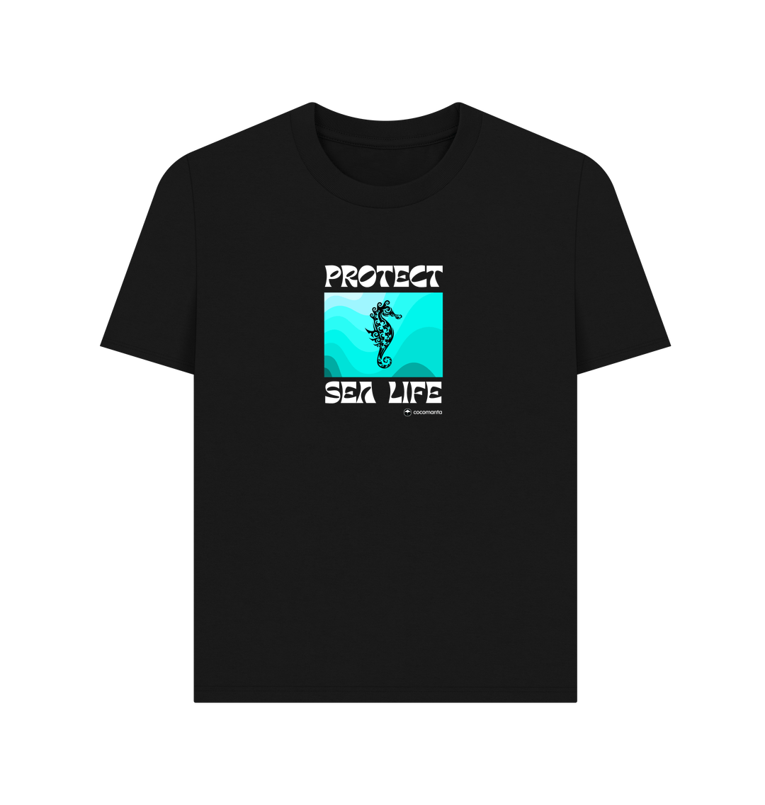Black Printed T-shirt