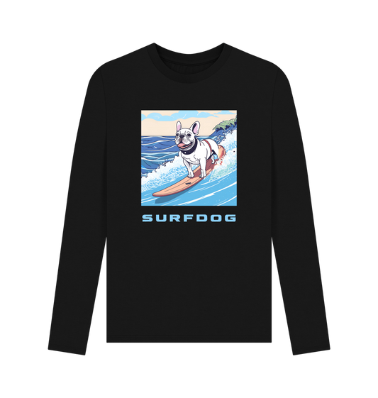 Black Printed Long Sleeve T Shirt