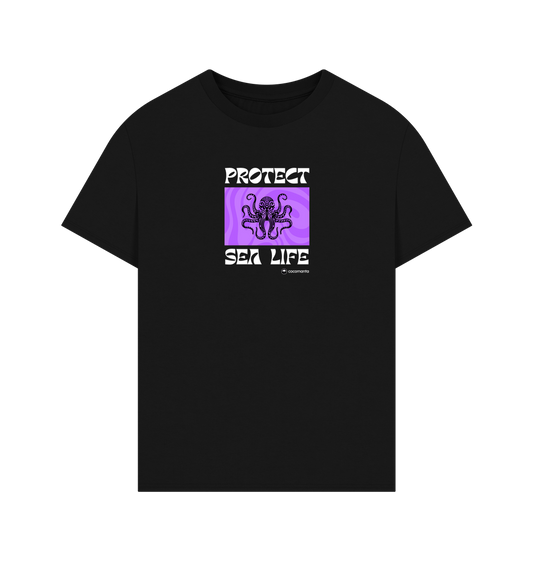 Black Printed T-shirt