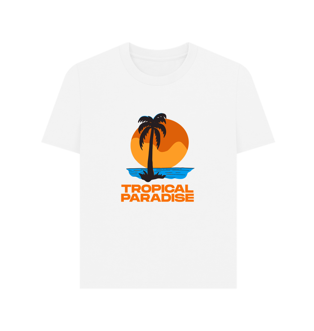 White Printed T-shirt