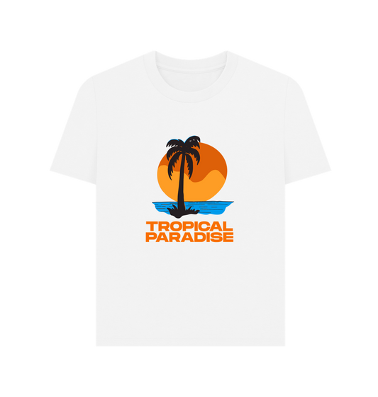 White Printed T-shirt
