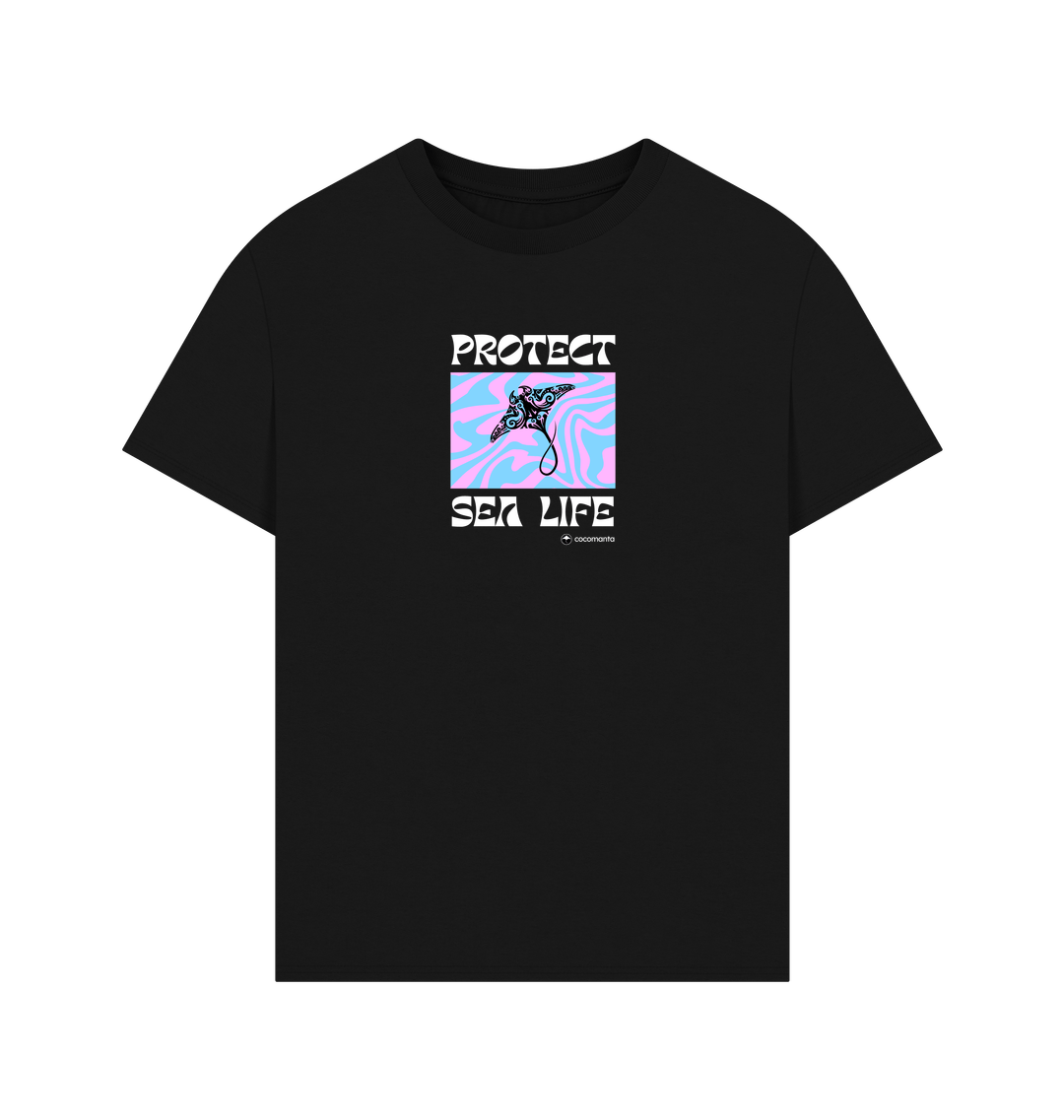Black Printed T-shirt