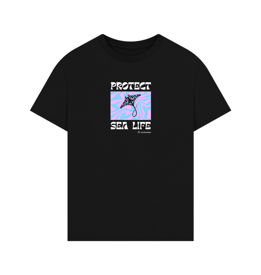 Black Printed T-shirt