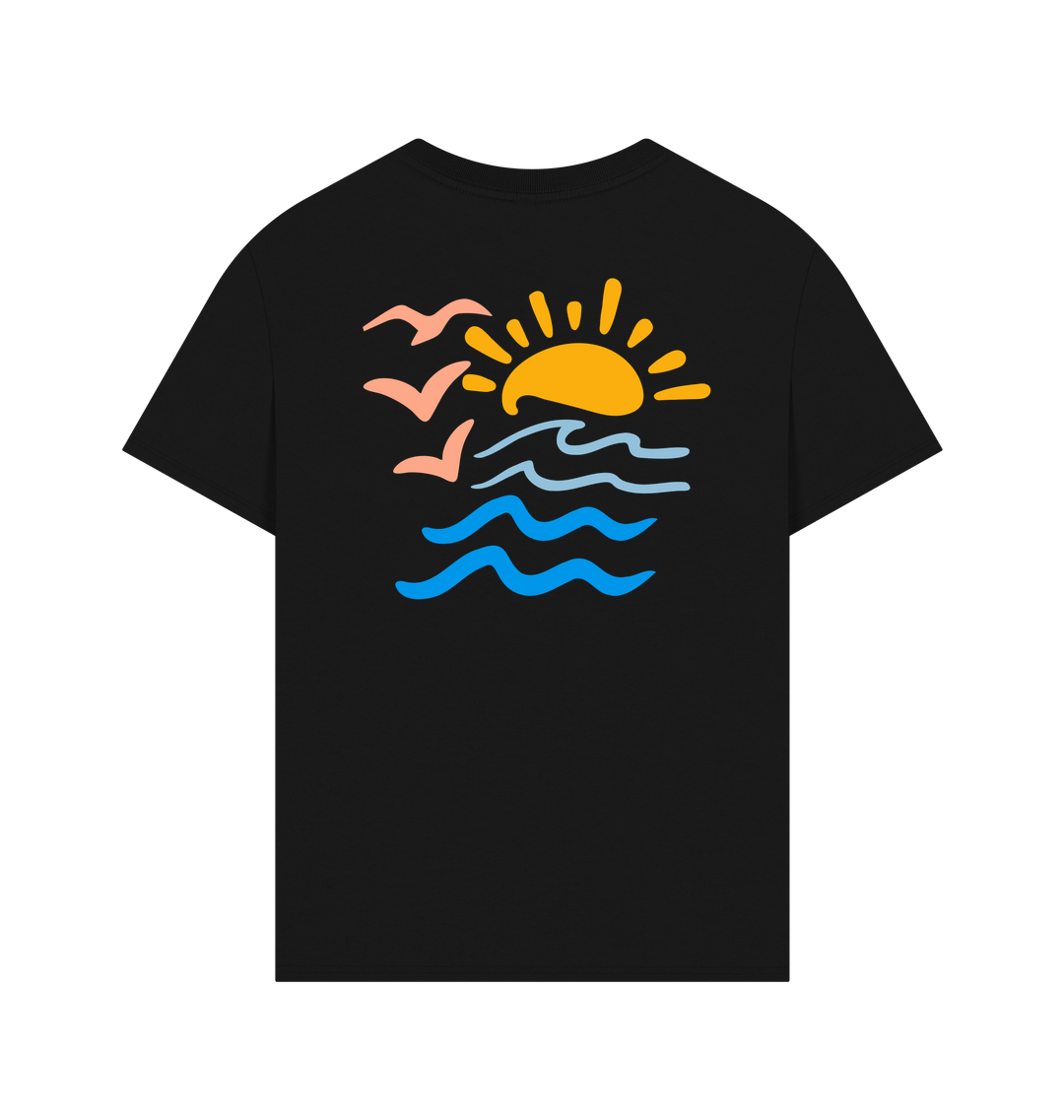 Black Printed T-shirt