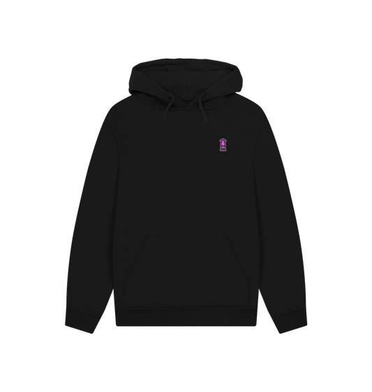 Black Printed Hoody