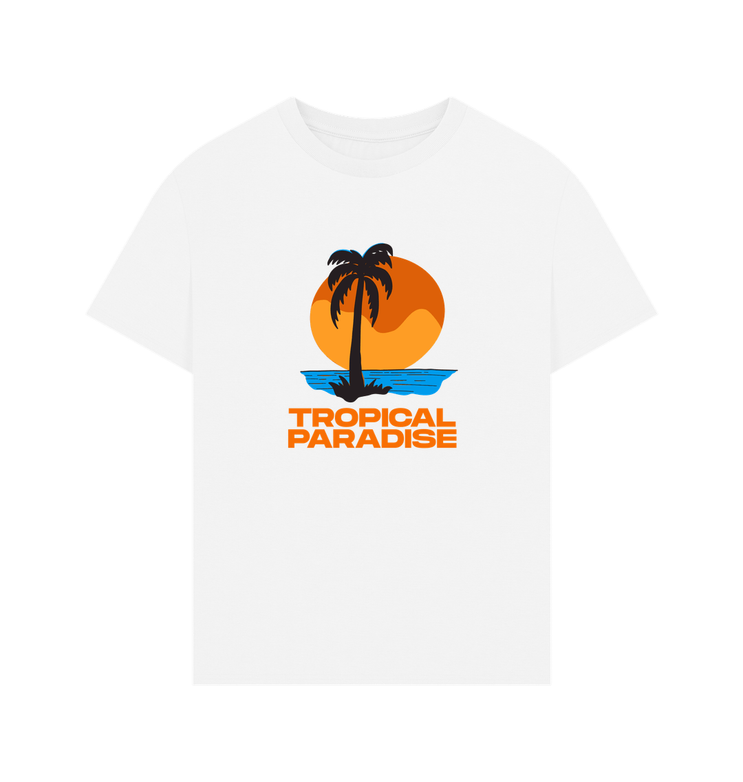 White Printed T-shirt