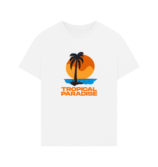 White Printed T-shirt