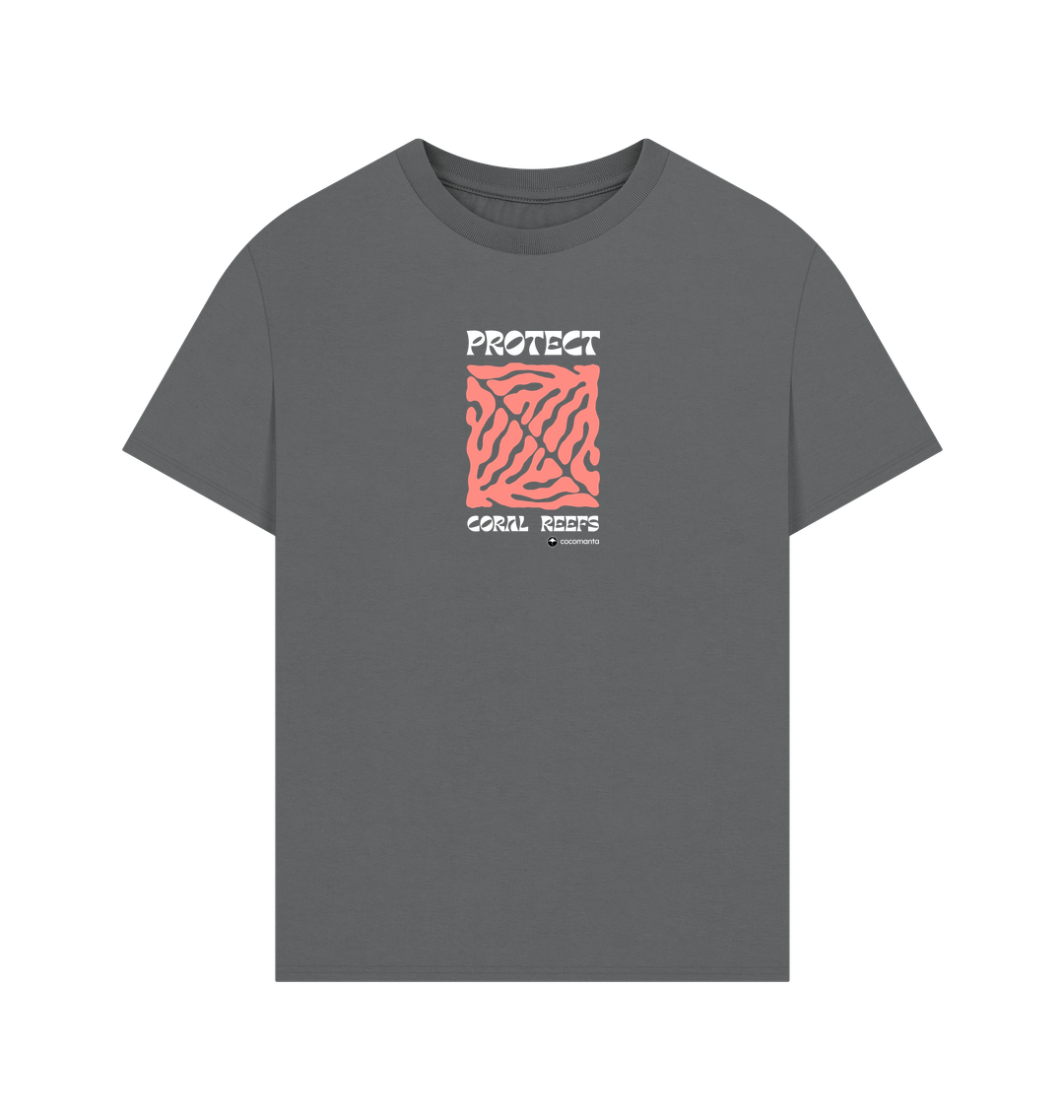 Slate Grey Printed T-shirt