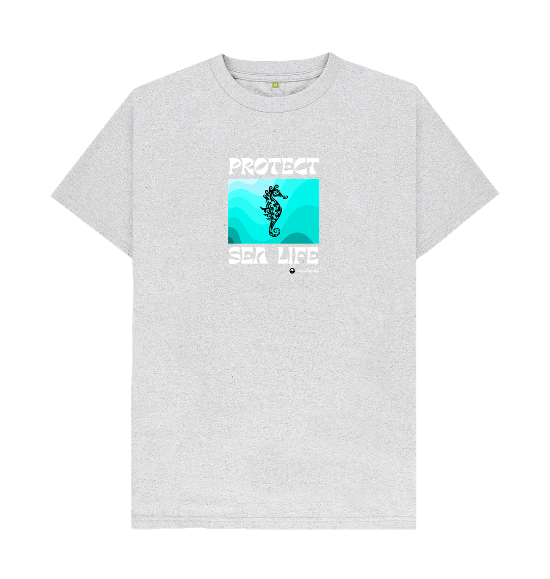 Grey Recycled Printed T-Shirt