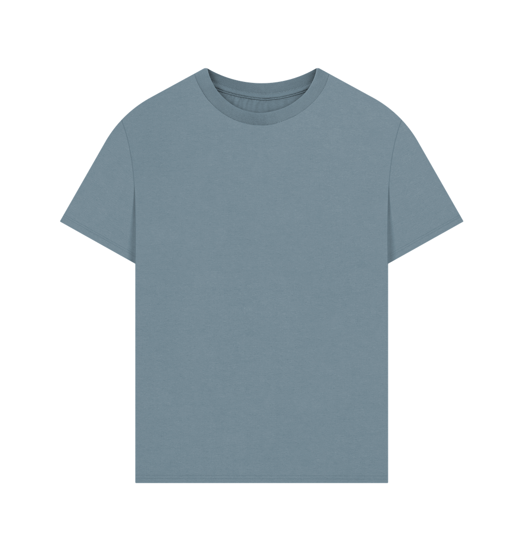 Stone Blue Printed T-shirt